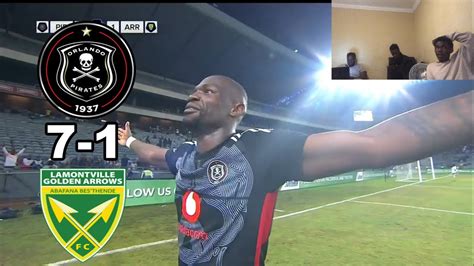 Orlando Pirates vs Golden Arrows .